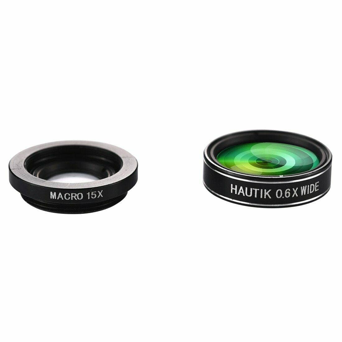 Universal Clip-On 3 IN 1 Fisheye Wide Angle Smartphones Macro Camera Lens