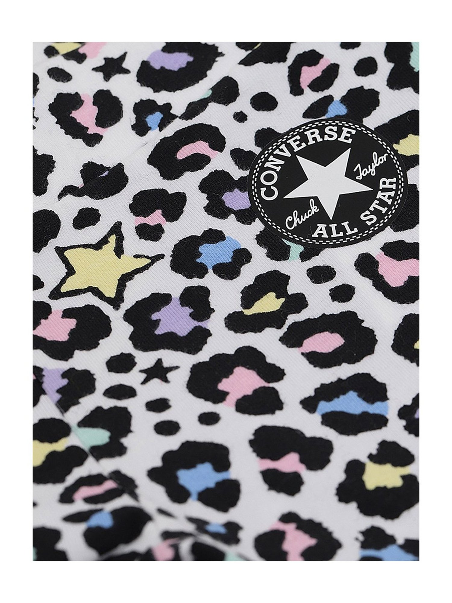 Converse Girls White Printed Leggings