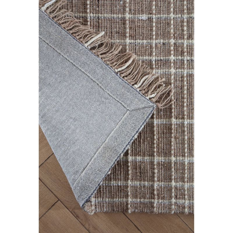 5'x7' Okemah Jute/Wool Rug Ivory - Anji Mountain
