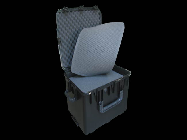 SKB 3I Series 23x17x14 Waterproof Case w/Wheels (cubed foam)