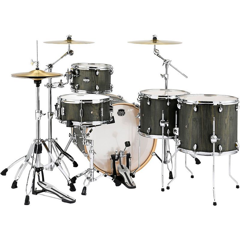 Mapex Mars Series 5-Piece Crossover Shell Pack with 22" Bass Drum Dragonwood Chrome