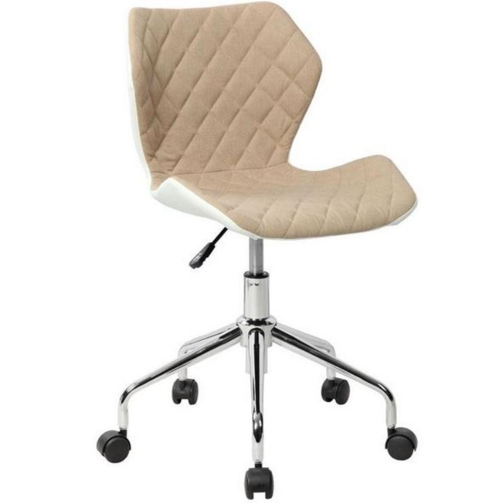 Urban Designs Modern Height Adjustable Office Task Chair - Beige