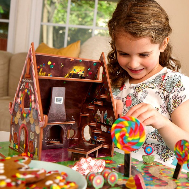 Storytime Toys Hansel and Gretel 3D Puzzle - 3 in 1 Book and Toy Set - Book, Build, and Play