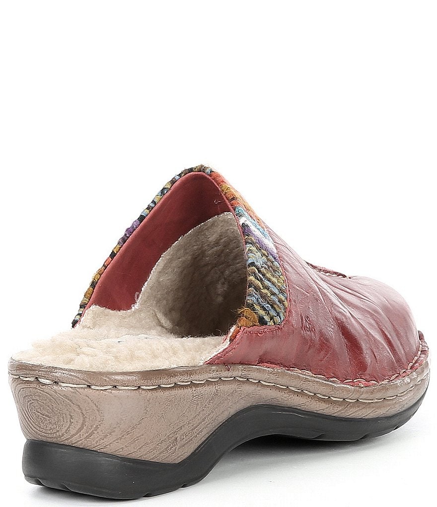 Schutz Sionne Clear Vinyl Pointed Toe Mules