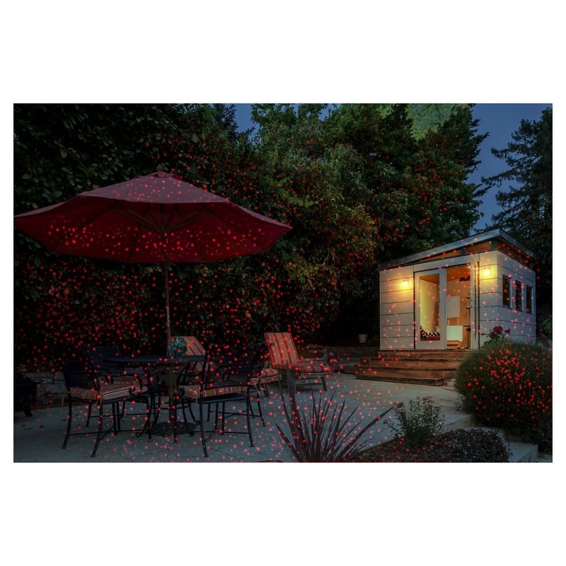 Solar Portable Garden and Pathway Light Amber/White - Techko Maid