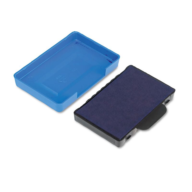 Identity Group Trodat T5460 Dater Replacement Ink Pad 1 3/8 x 2 3/8 Blue P5460BL