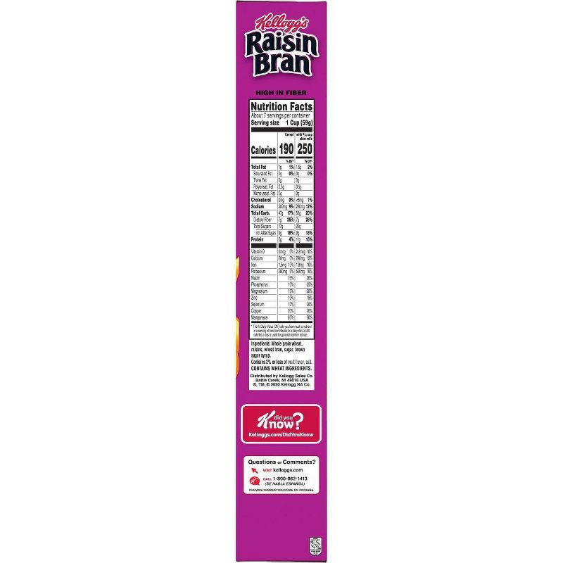 Raisin Bran Breakfast Cereal - 16.6oz - Kellogg's