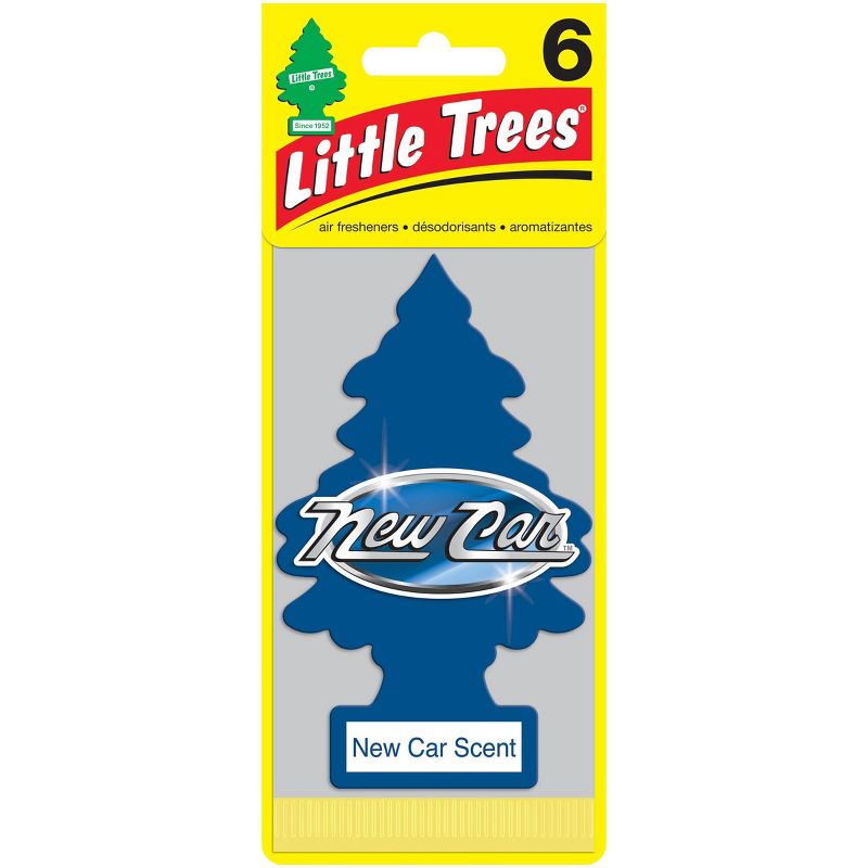 Little Trees 6pk New Car Scent Air Freshener