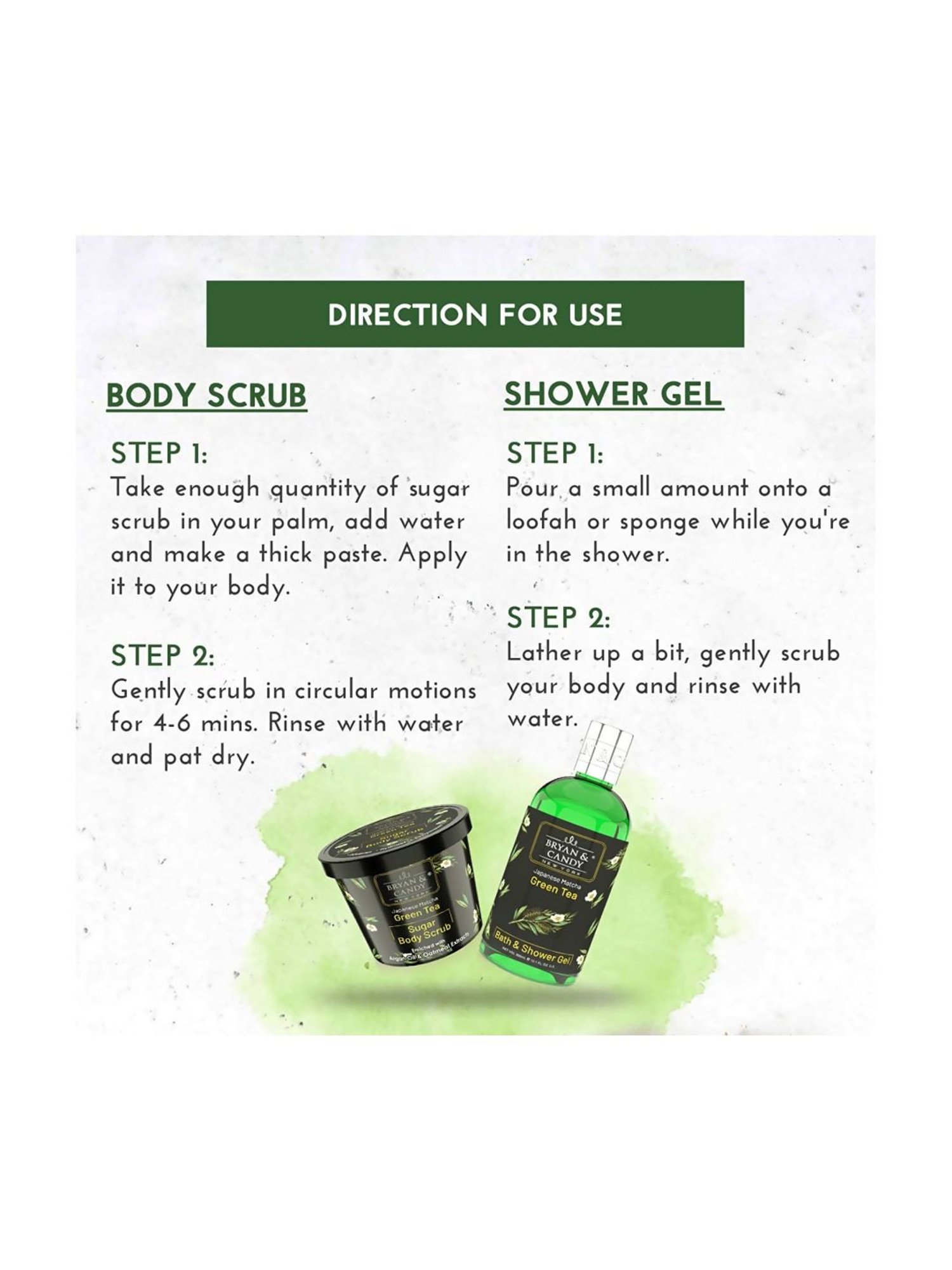 Luxuriate Lime Hand Wash and Tea Tree Face Wash Combo