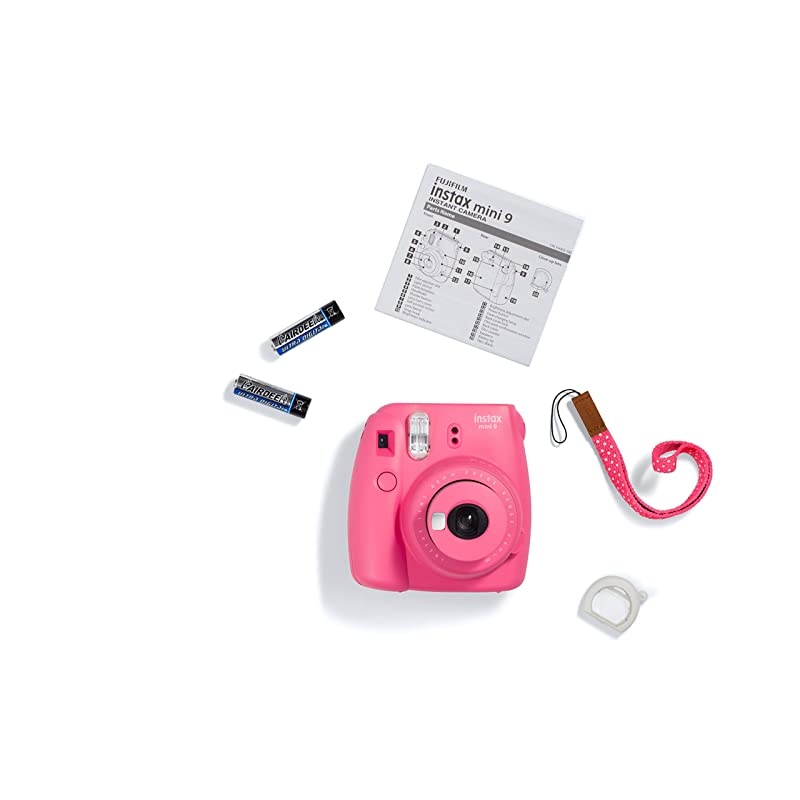 Instax Mini 9 Instant Camera Flamingo Pink