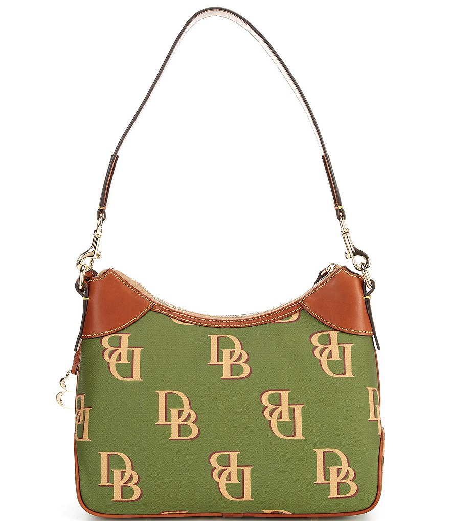 Dooney & Bourke Signature Monogrammed Collection Hobo Bag
