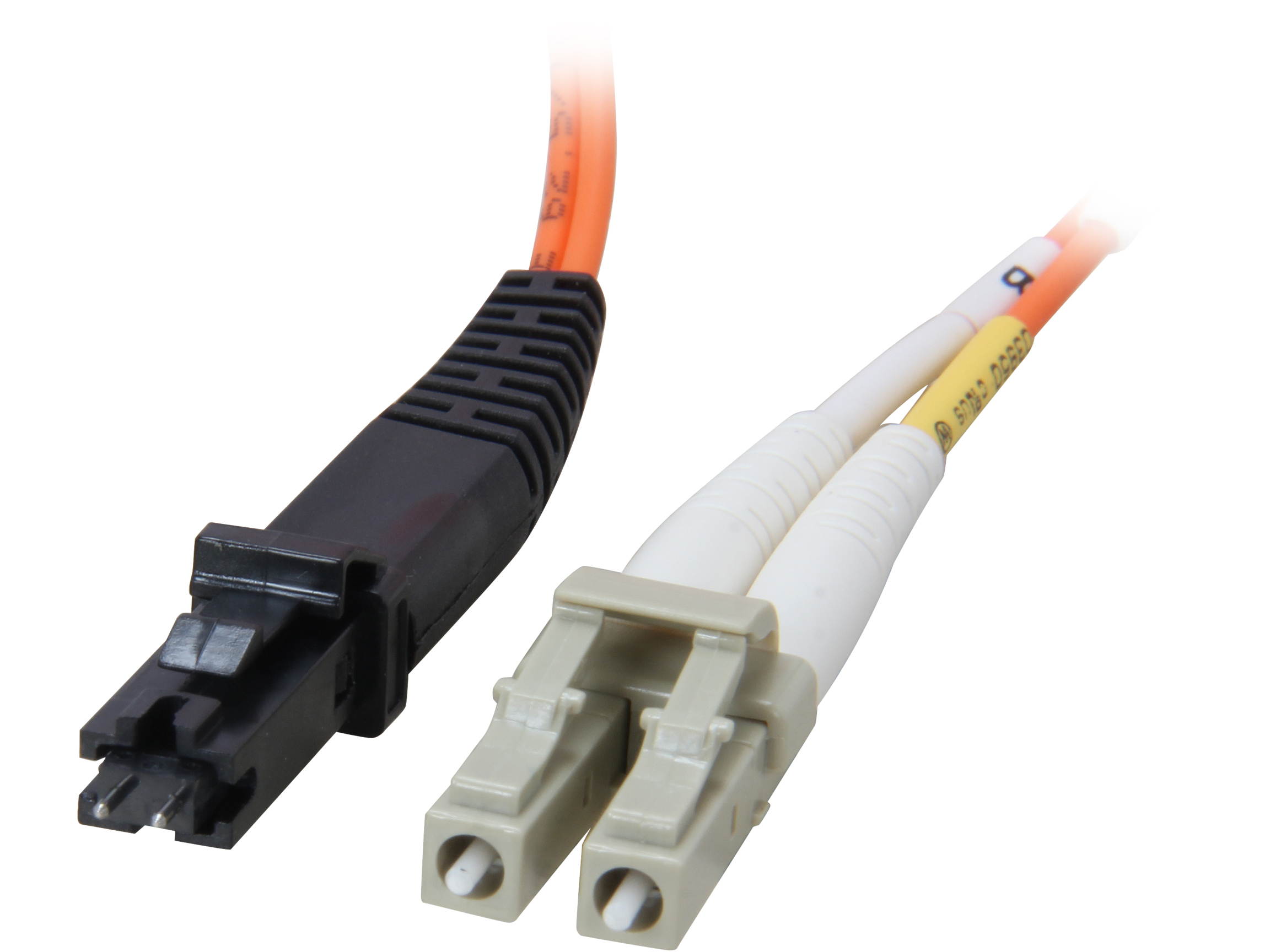 Coboc CY-OM1-MTRJ/LC-5 16.4 ft. Fiber Optic Cable, MTRJ (Male)/LC, Multi Mode, Duplex (62.5/125 Type)  - Orange
