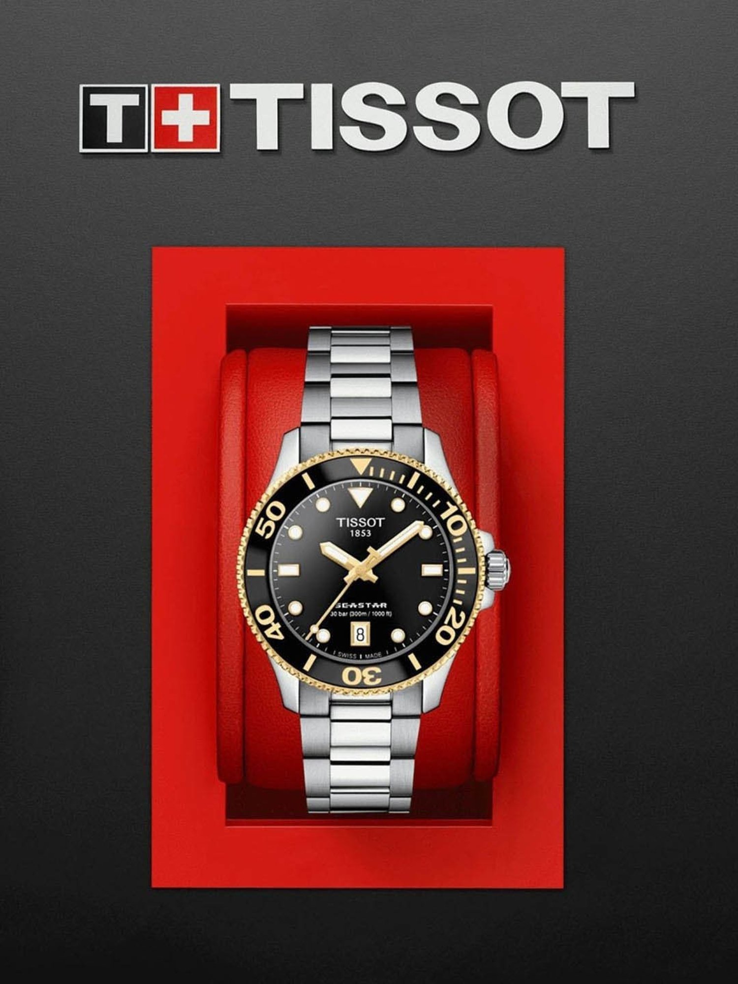 Tissot T-Sport T1202102105100 Analog Unisex Watch