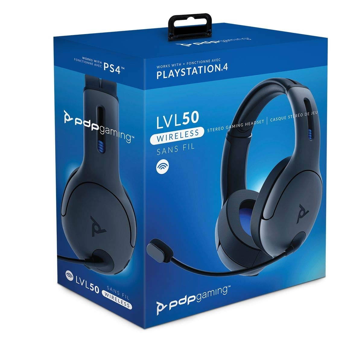 PDP 051-049-NA-LIC PS4 LVL50 Wireless Stereo Gaming Headset