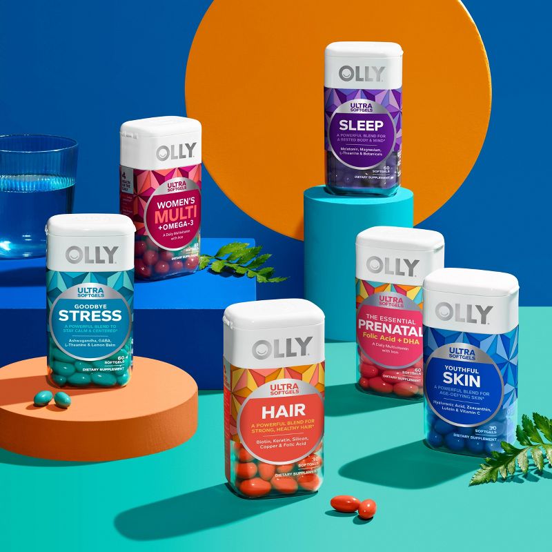 OLLY Ultra Women's Multi + Omega-3 Ultra Softgels - 60ct