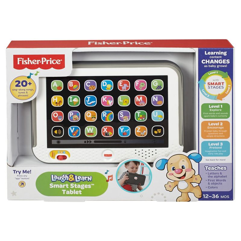 Fisher Price Laugh & Learn Smart Stages Tablet - Gray
