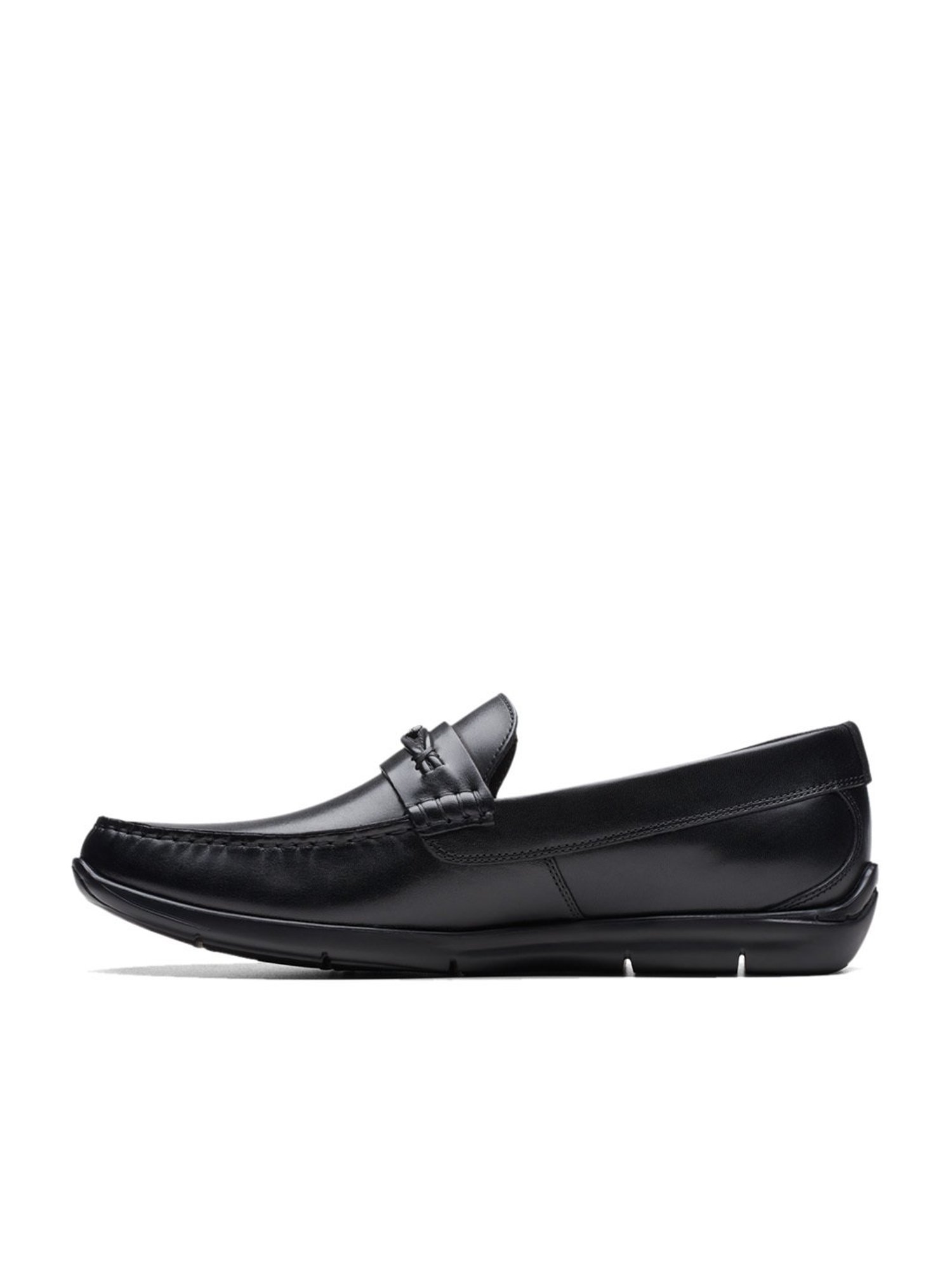 Clarks Men's Karlock Black Loafers