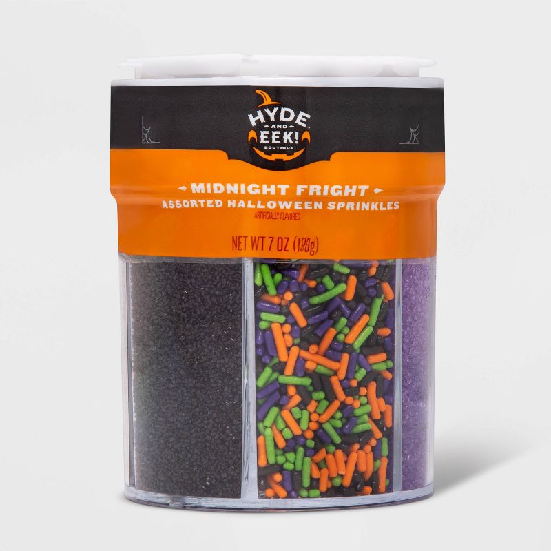 Halloween Midnight Fright 6-Cell Sprinkles - 6.9oz - Hyde & EEK! Boutique™
