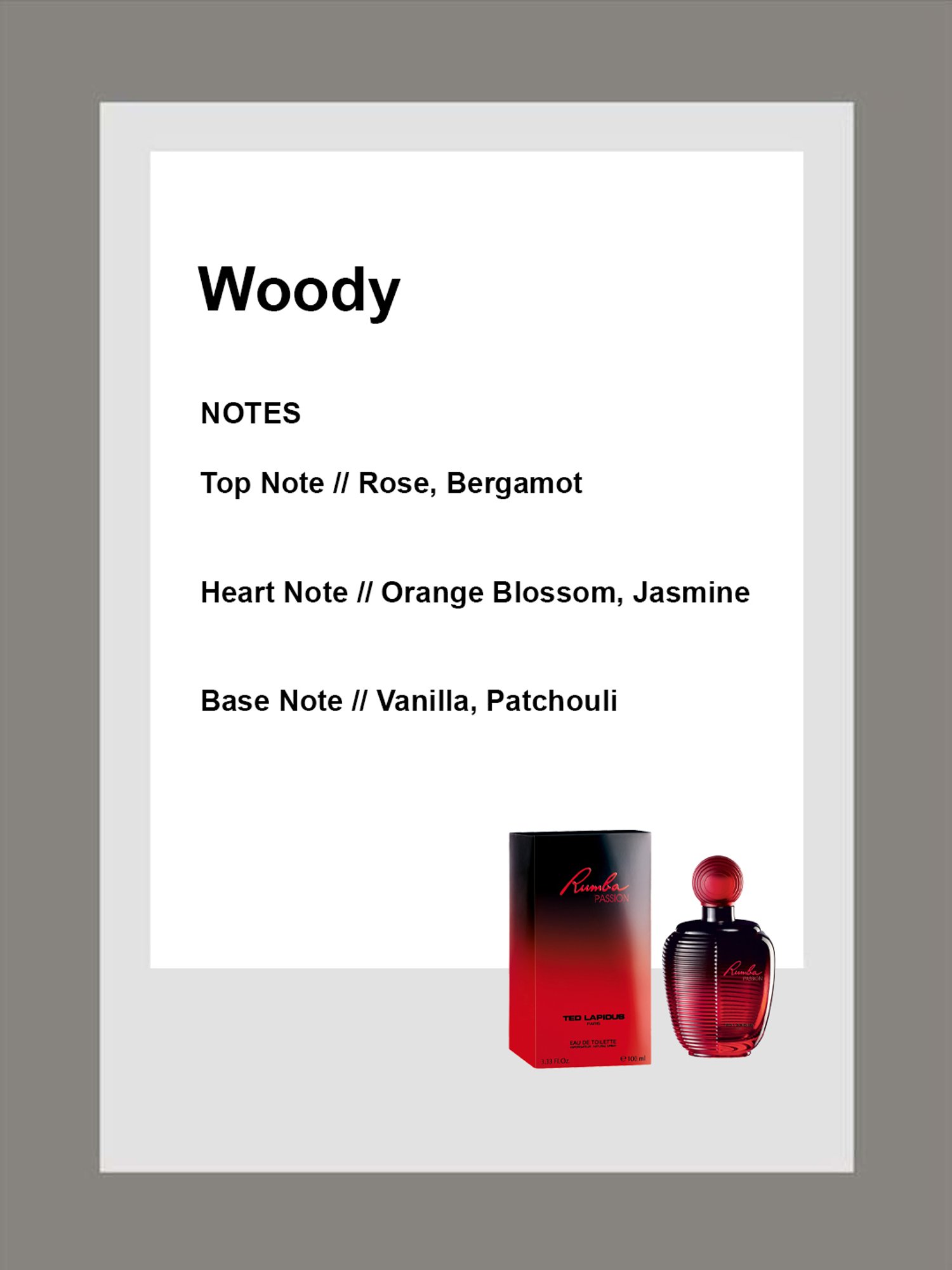 Ted Lapidus Rumba Passion Eau de Toilette - 100 ml