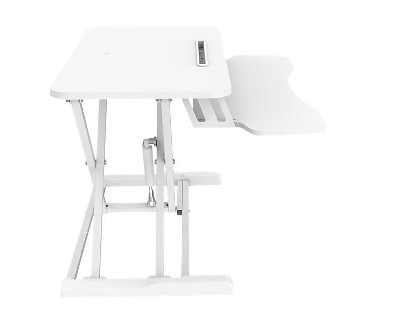 V7 Essential Fixed Height Standing Desk, White (DT2SSW) 