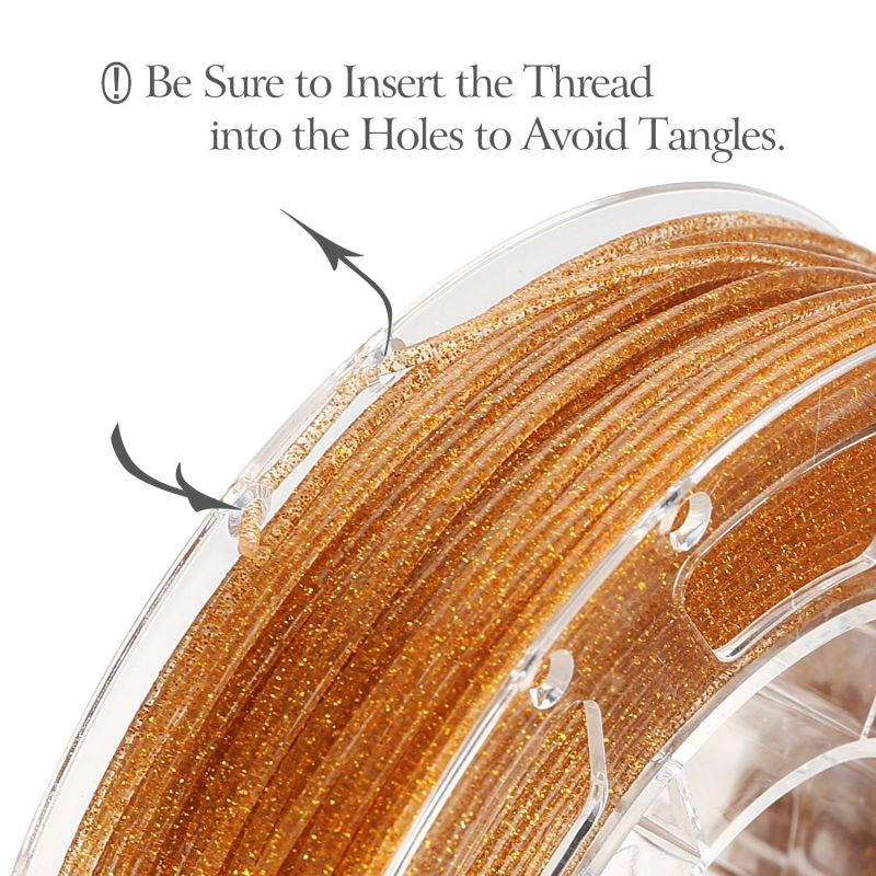 PLA 3D Printer Filament, 1.75mm, Set with Bronze, Marble, Wood, Shining Gold, Each Spool 225g, 4 Spools Pack