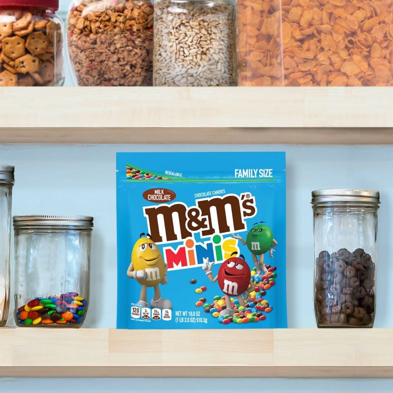 M&M's Milk Chocolate Minis Family SUP - 18oz