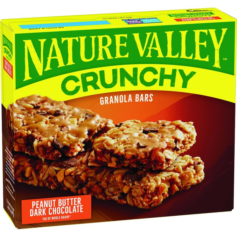 Nature Valley Peanut Butter Dark Chocolate Crunchy Granola Bars - 6ct
