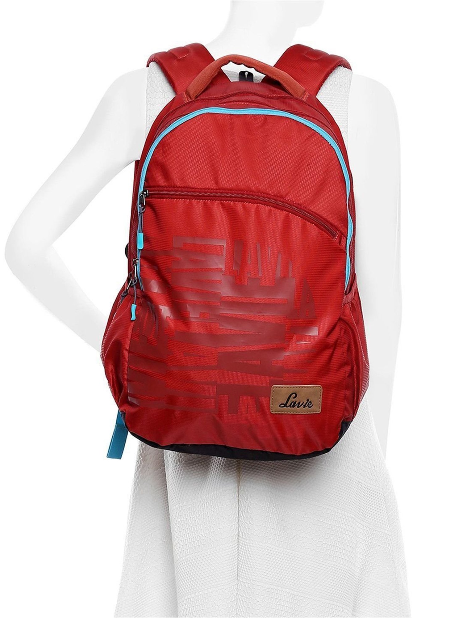 LAVIE SPORT Atlantis Red Medium Laptop Backpack