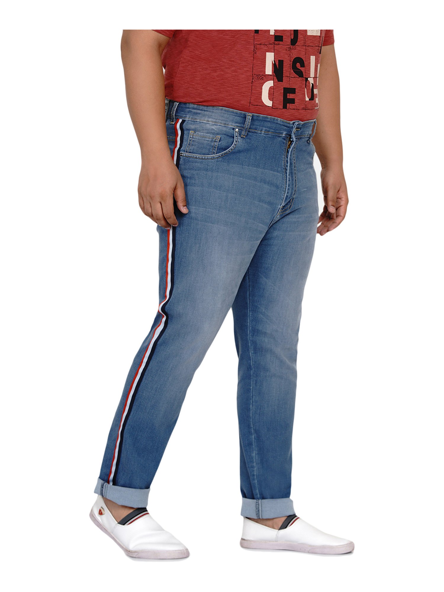 John Pride Blue Plus Size Jeans