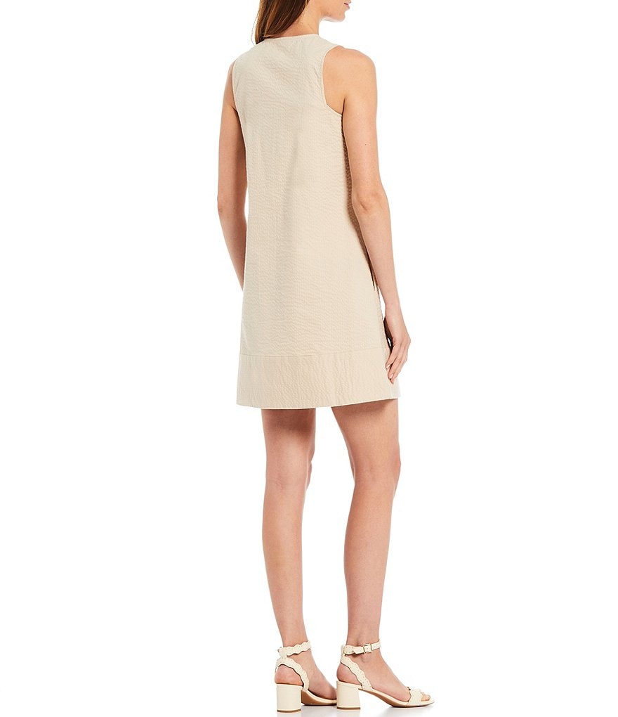 Alex Marie Michael Seersucker Sleeveless Dress