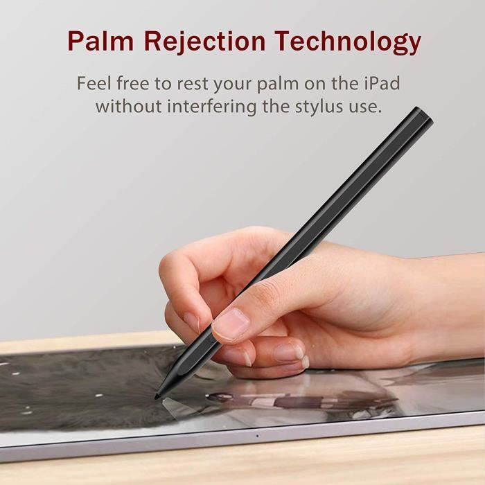 Stylus Pen for iPad with Palm Rejection, Active Pencil Compatible with (2018-2020) Apple iPad Pro (11/12.9 Inch),iPad 6th/7th Gen,iPad Mini 5th Gen,iPad Air 3rd Gen for Precise Writing/Drawing