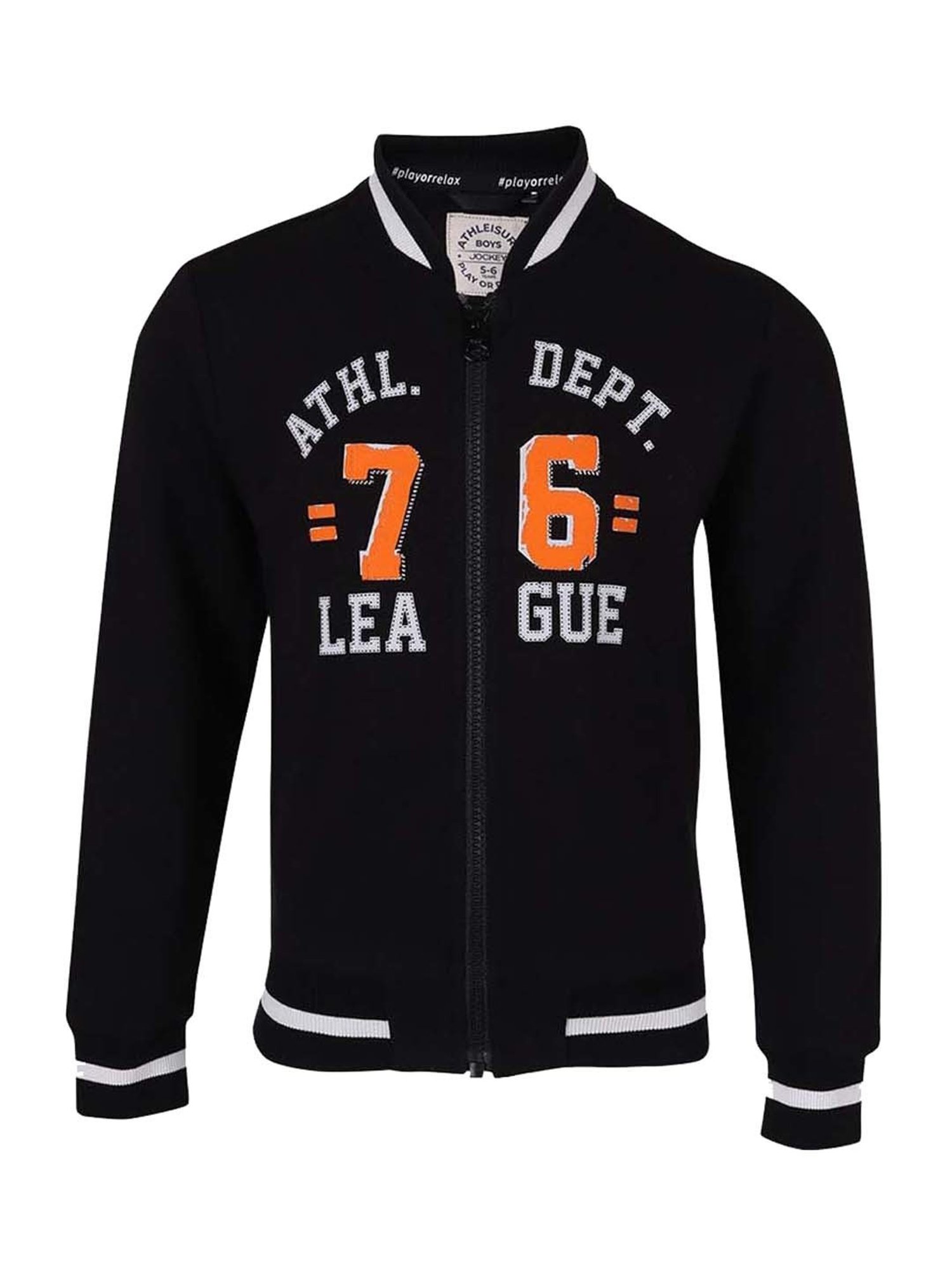 Kate & Oscar Kids Red Printed Full Sleeves Jacket