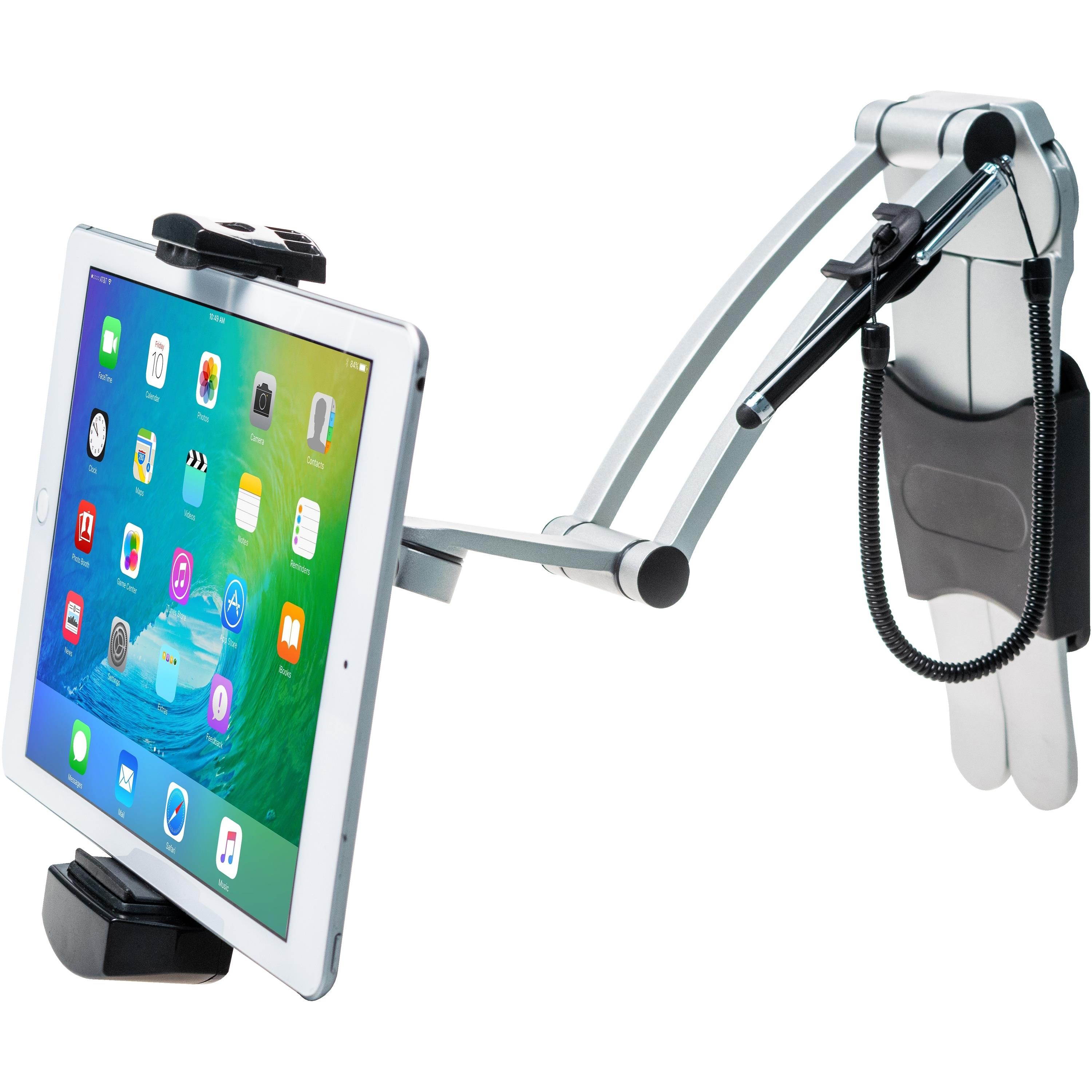 CTA Digital PAD-KMSB 2-in-1 Multi Flex Tablet Stand & Wall Mount, Black