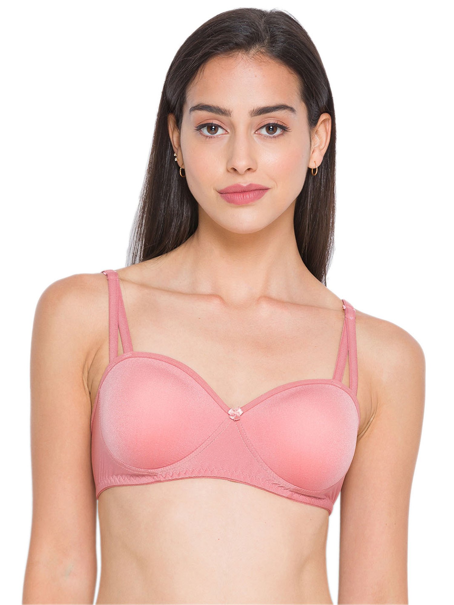 Candyskin Coral Non Wired Padded Everyday Bra
