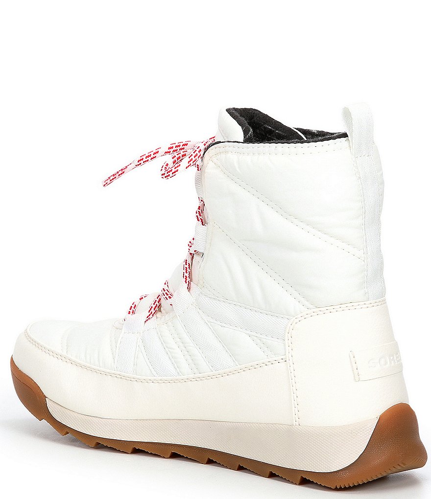 Sorel Whitney II Short Lace Nylon Waterproof Winter Booties