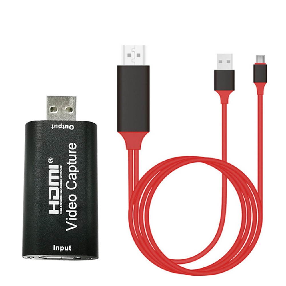 USB 2.0 To HDMI Video Record Card Universal HD 1080P Game Grabber Home Office