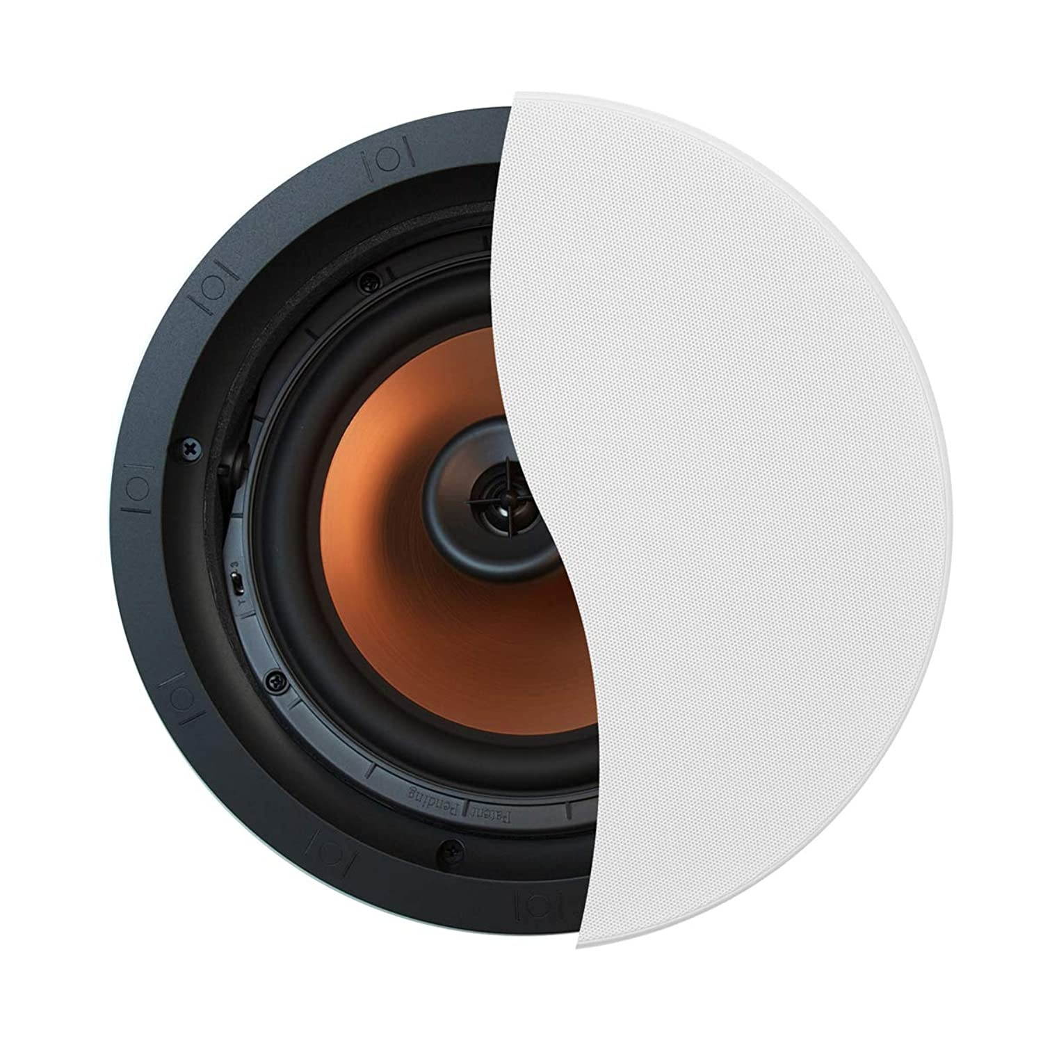 Klipsch CDT-5800-C II 8" in-Ceiling Pivoting Speakers - Pair (White)