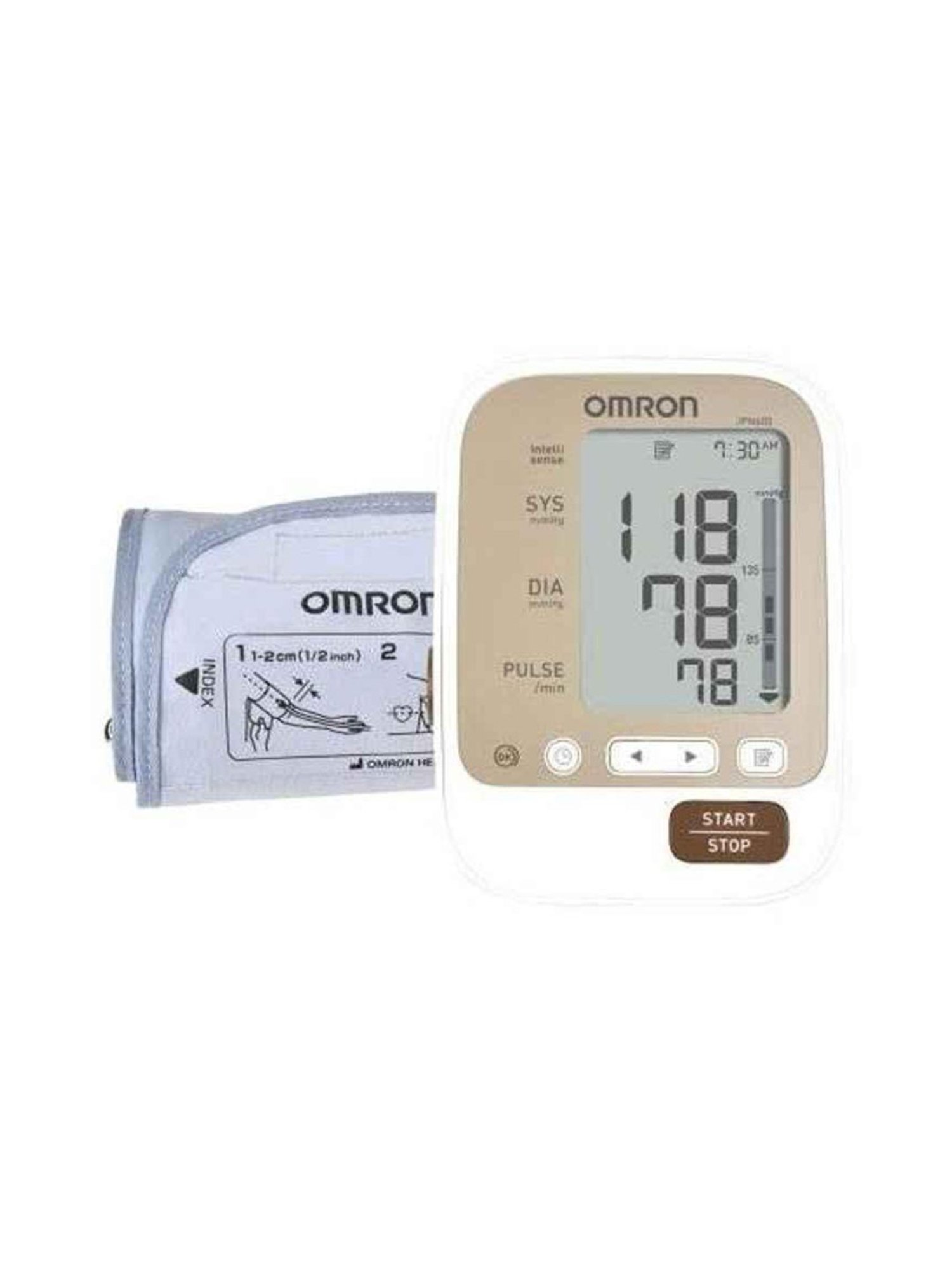 Omron JPN600 Automatic Blood Pressure Monitor (White)