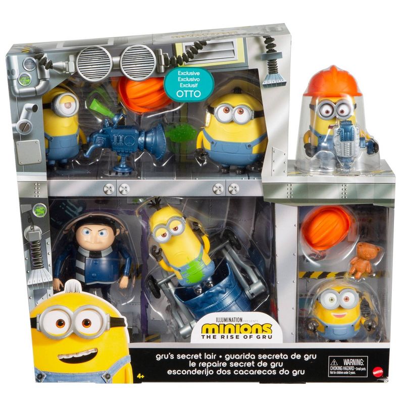 Minions: The Rise of Gru Gru's Secret Lair Figure Pk