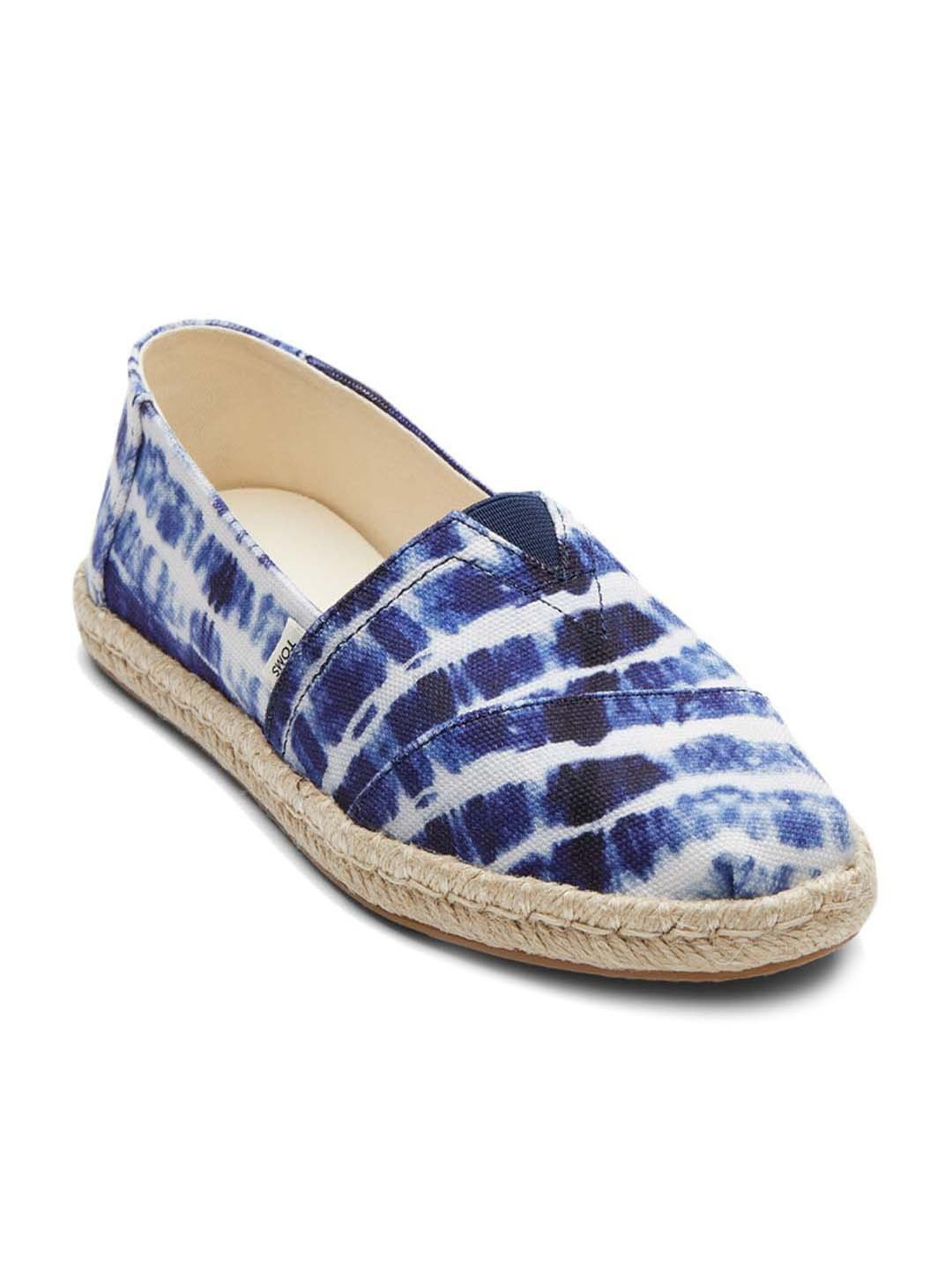 TOMS Women's Alpargata Rope Blue Espadrille Shoes