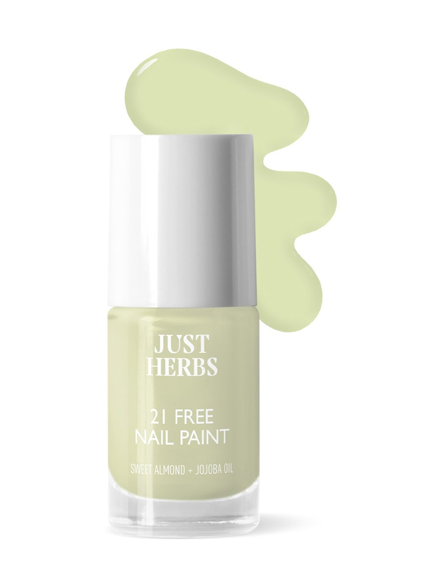 JUST HERBS 21 Free Nail Paint Sage Green - 6 ml