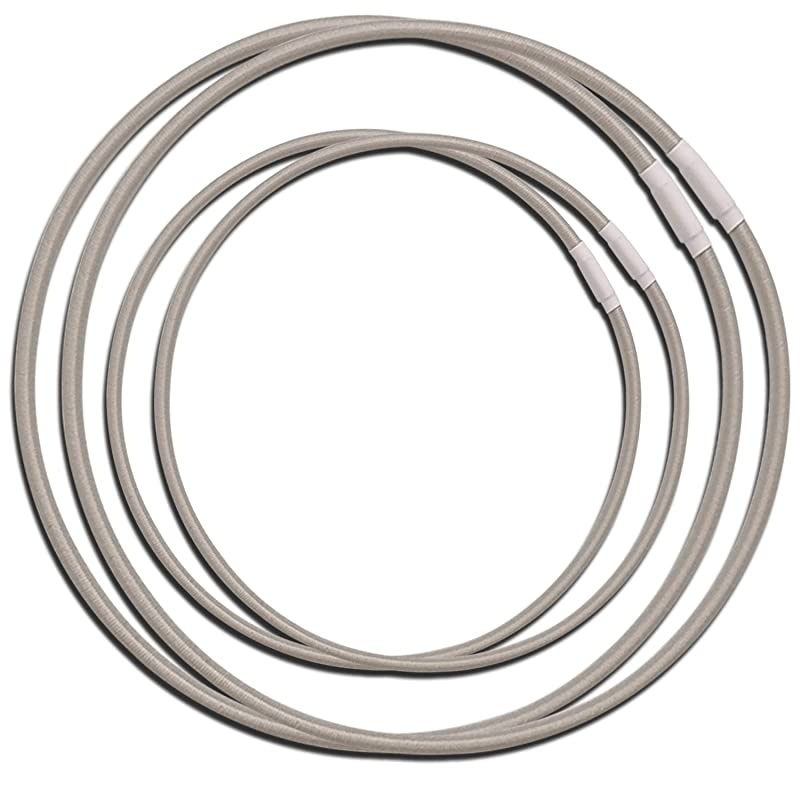 Universal Elastic Bands Replacement Antiaging Rubber Ring for Microphone Shock Mount Holder Clamp Clip Set of 4 Gray