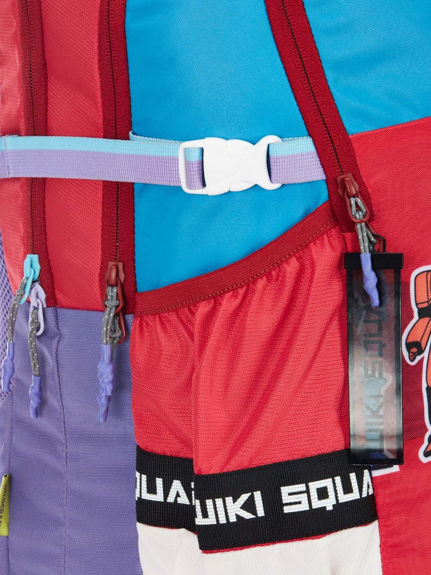 Wiki 40 Ltrs Red Medium Backpack