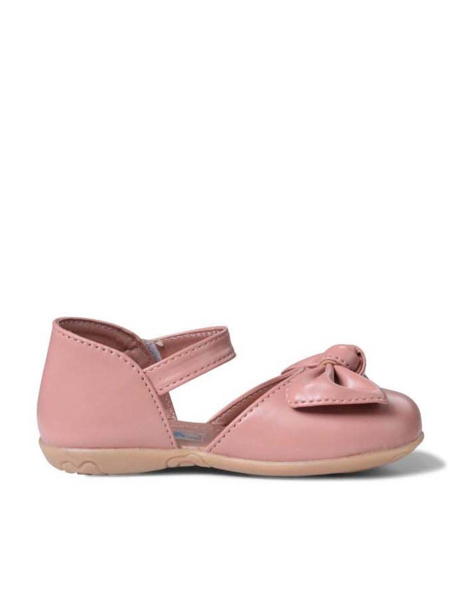 Tiny Bugs Kids Peach Casual Sandals