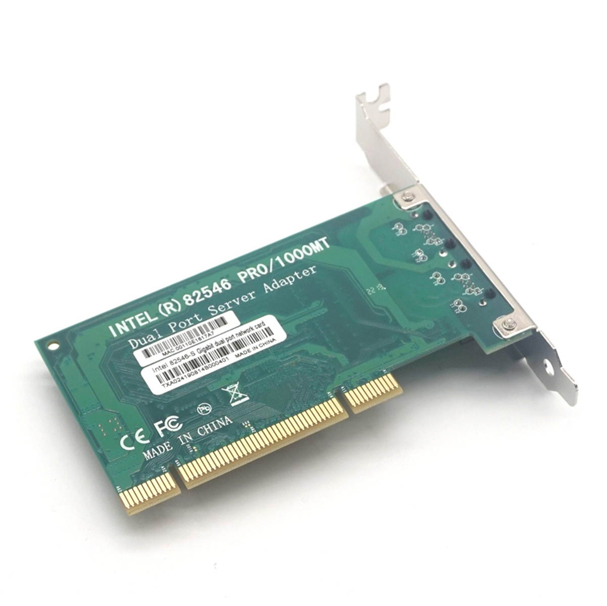 Dual Port Server Adapter 8492MT 1000Mbps PCI Network Card Low profile Controller intel 82546