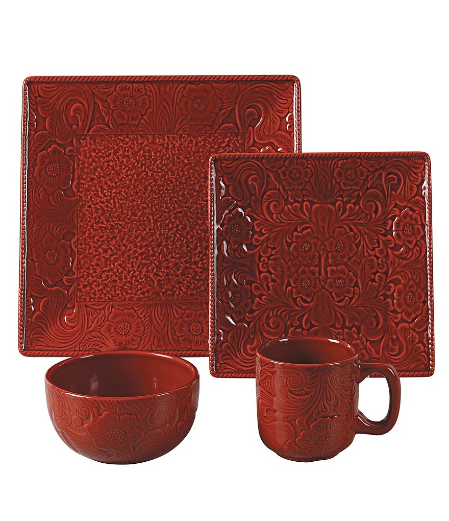 HiEnd Accents Savannah 16-Piece Place Setting