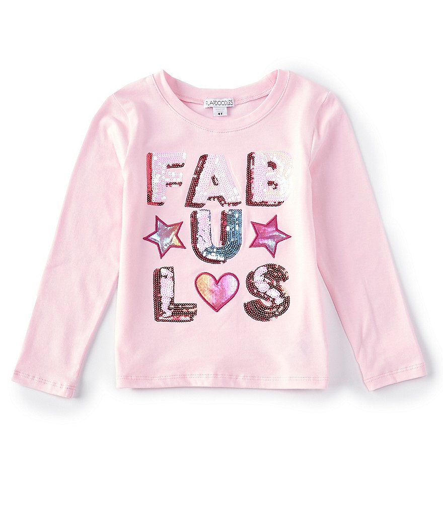 Chelsea & Violet Little Girls 2T-6X Tie Front Tee