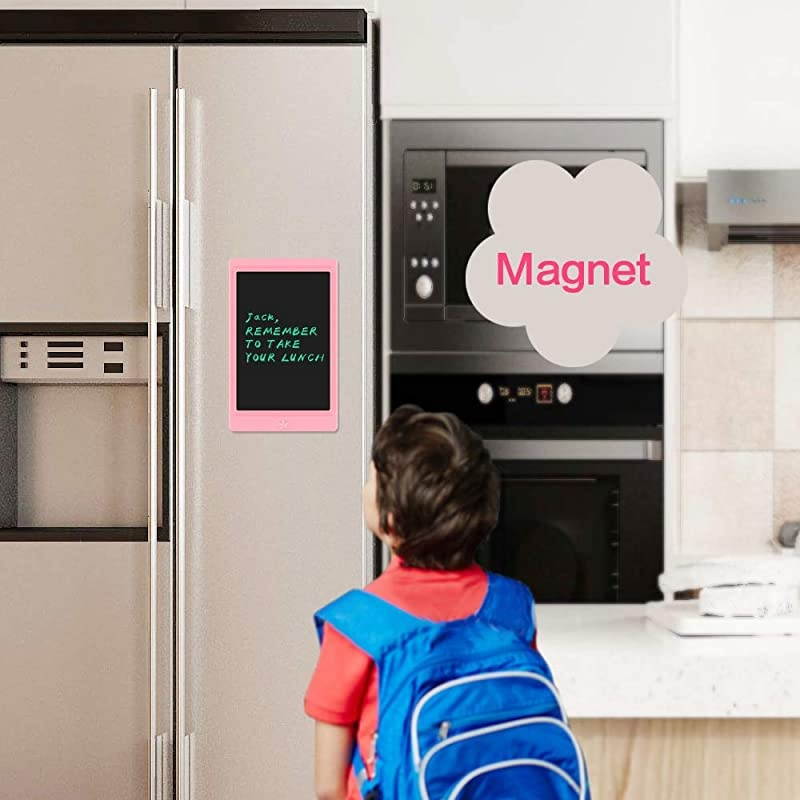 Writing Tablet Drawing Board Electronic Drawing Tablet Kids Tablets Doodle Board Writing Pad for Kids and Adults at Home School and Office with Lock Erase Button Pink