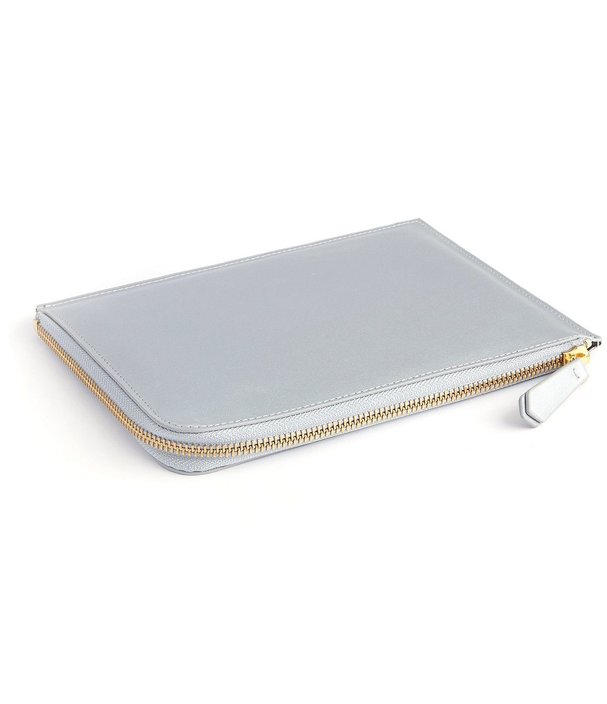ROYCE New York Leather Travel Organizer Pouch