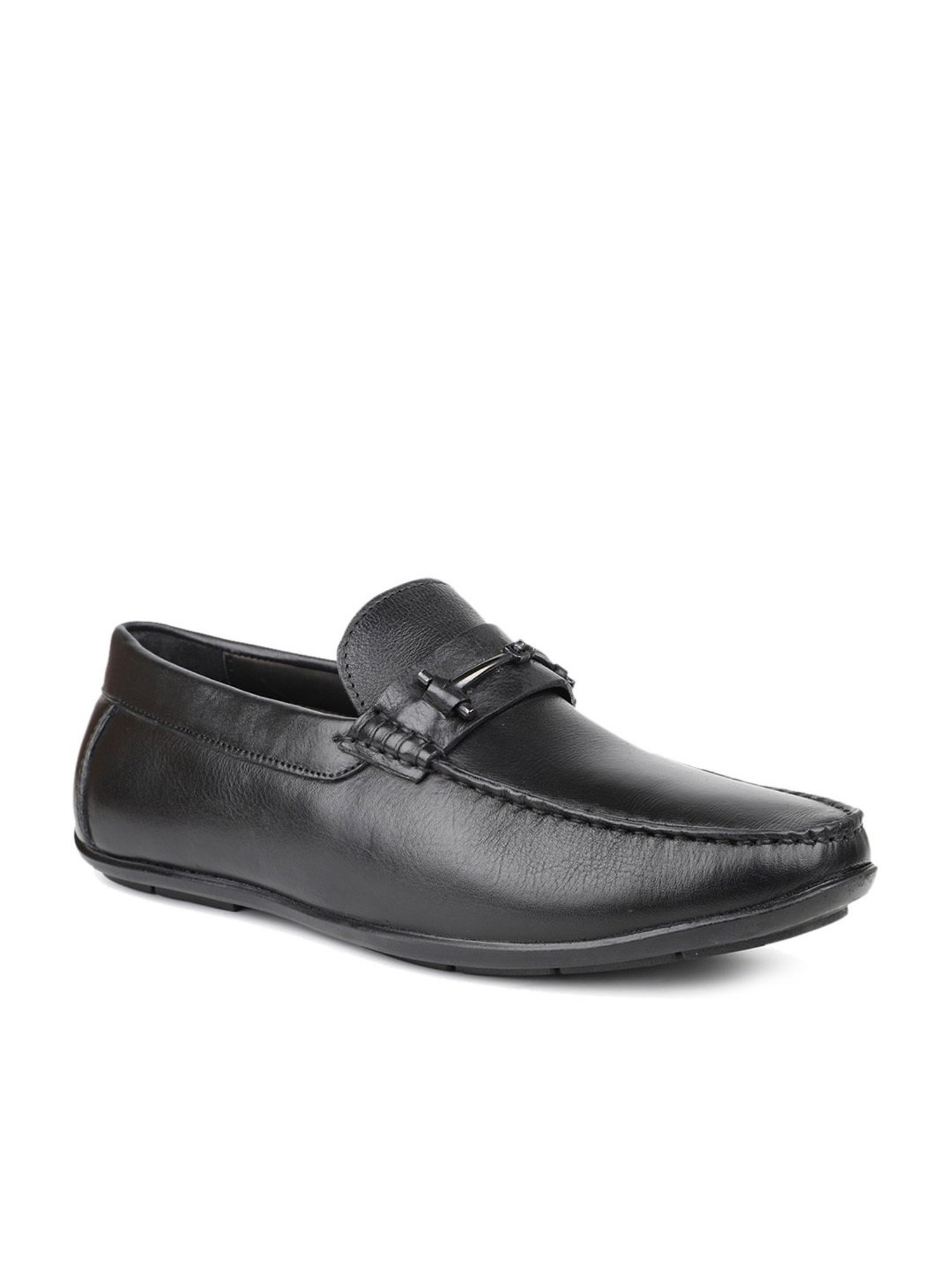 Privo by Inc.5 Men's Black Formal Loafers